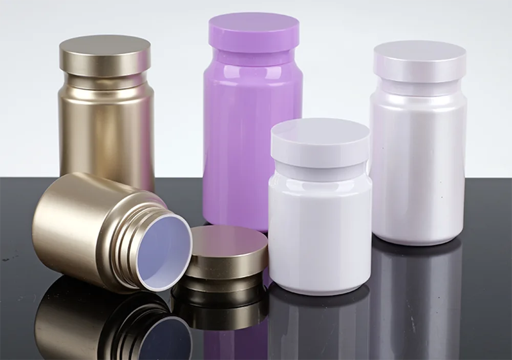 PET Magnesium Supplement Bottle For Powder