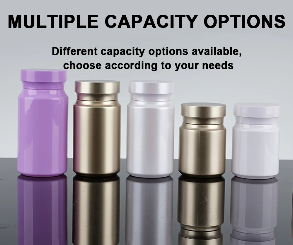 PET Magnesium Supplement Bottle For Powder