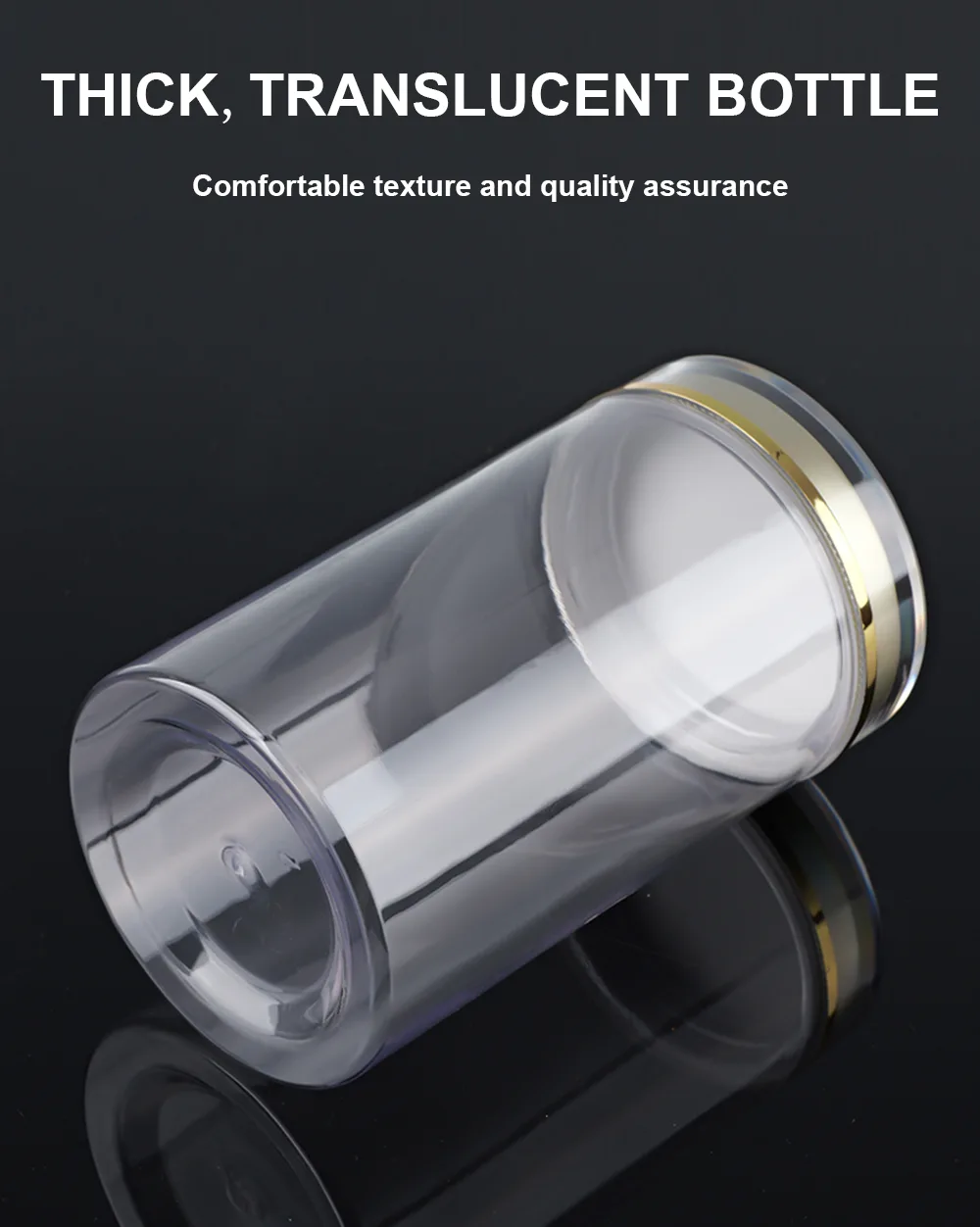 PET Cosmetic Bottle For Capsules
