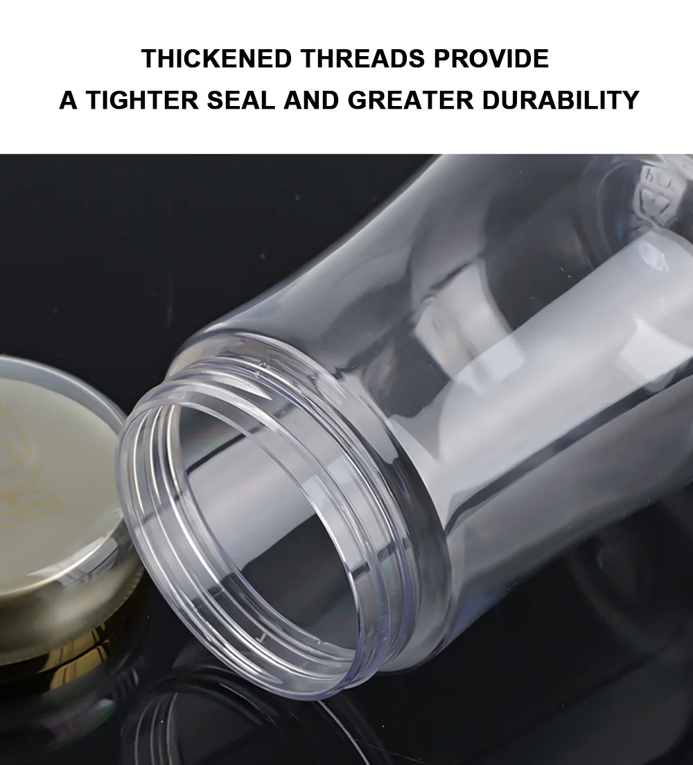 High-End Health Supplement PET Bottles