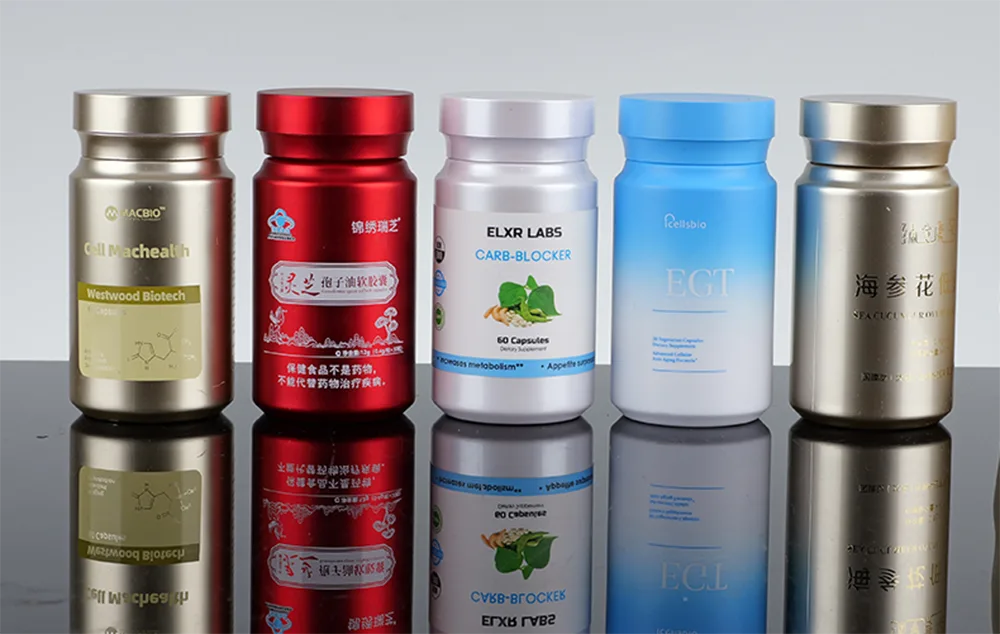 PET Magnesium Supplement Bottle For Powder